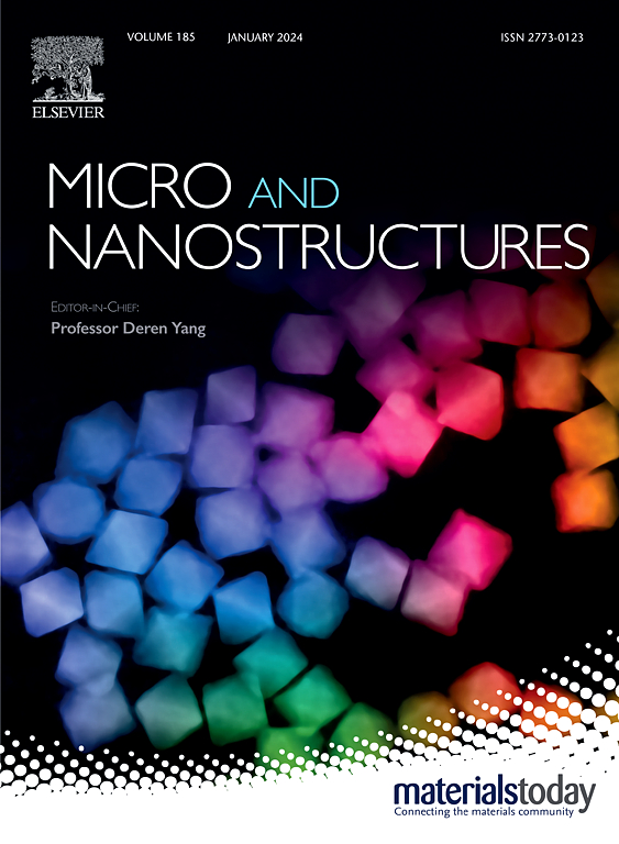 Go to journal home page - Micro and Nanostructures